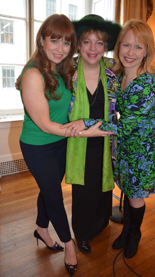 Maxine Linehan, KT Sullivan and Karen Oberlin .  Photo by:  Rose Billings/Blacktiemagazine.com