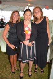 Dr. Lauren Cassell, Chief of Breast Surgery Lenox Hill Hospital, Dr. Gwen Korovin,Voice Doctor, and in center Dr. Constance M. Chen, Breast Reconstruction . Photo by: Rose Billings/Blacktiemagazine.com