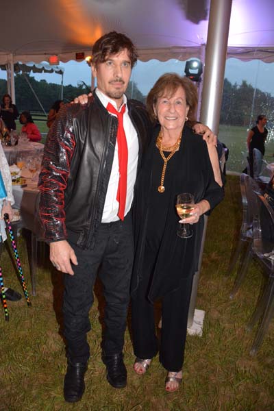Steven Klein and his Mother.  Photo by:  Rose Billings/Blacktiemagazine.com