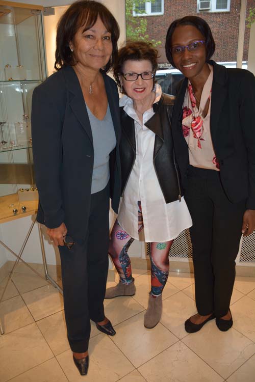 Susan B. Wayne, President CEO FSW, Christine Lehr and Michelle A Nicholas. Photo by: Rose Billings/Blacktiemagazine.com