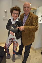 Hosts, Christine Lehr (Sam Lehr Designer Jewelry) and Neil N. Fischer . Photo by: Rose Billings/Blacktiemagazine.com