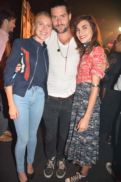 Dree Hemingway, Phil Winsler and Langley Fox Hemingway. Photo by: Rose Billings/Blacktiemagazine.com