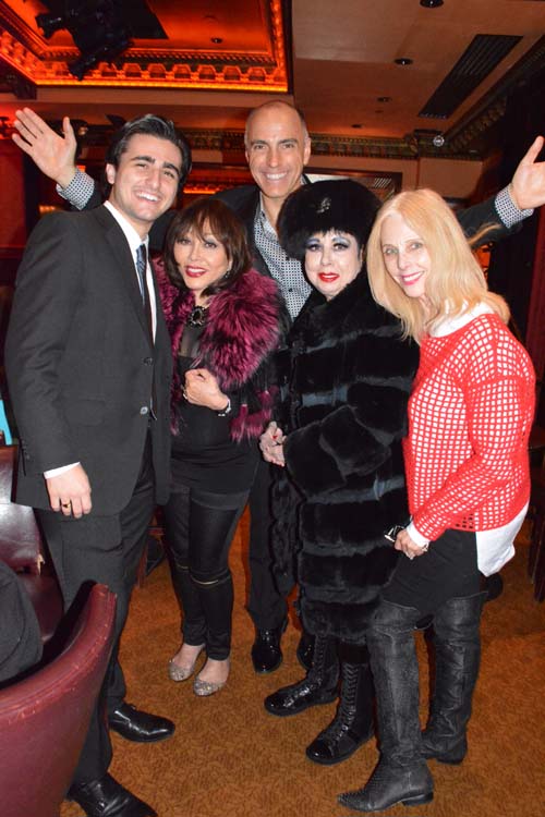William Michaels,  Marta Coburn, Rosemary Ponzo and Sharon Barnett.  Photo by:  Rose Billings/Blacktiemagazine.com