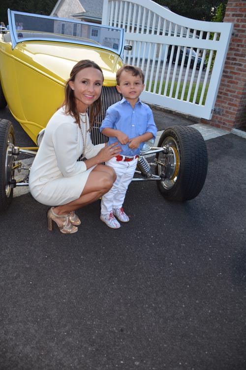 Georgina Bloomberg and Jasper. Photo by: Rose Billings/Blacktiemagazine.com