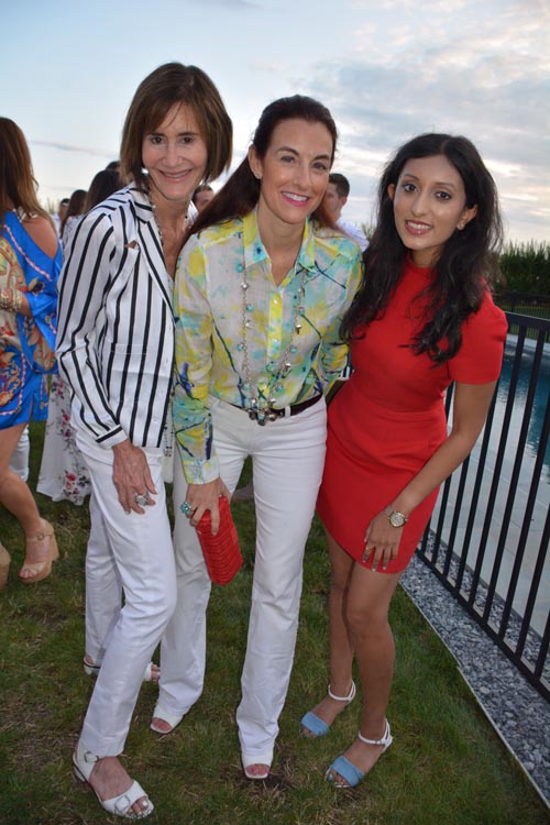 Lee Fryd, Natalie Ross and Avanti Gupta. Photo by: Rose Billings/Blacktiemagazine.com