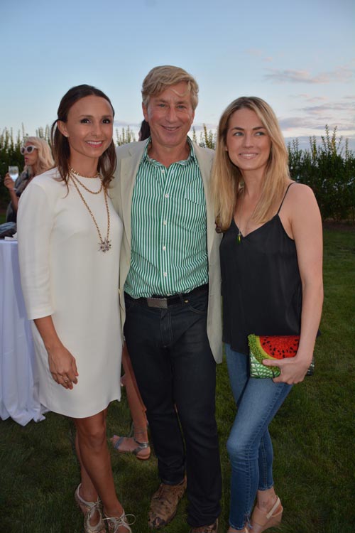 Georgina Bloomberg, Eric Braverman, MD, and Amanda Hearst. Photo by: Rose Billings/Blacktiemagazine.com