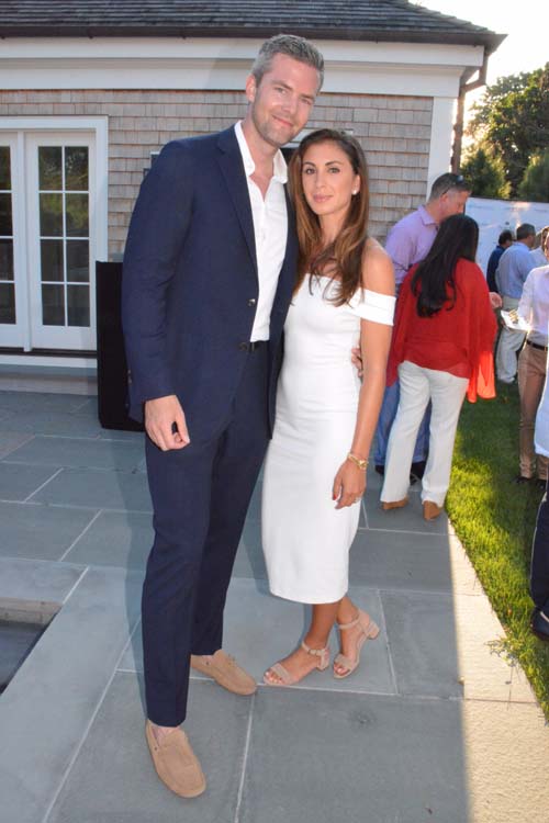 Ryan Serhant and Emilia Serhant. Photo by: Rose Billings/Blacktiemagazine.com