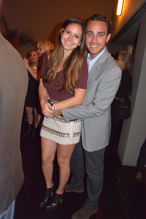 Courtney Travin and Ben Goldman. Photo by: Rose Billings/Blacktiemagazine.com