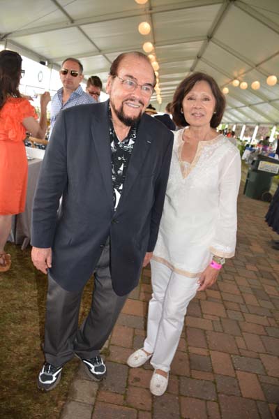 James Lipton and his wife Kedakai Lipton. Photo by: Rose Billings/Blacktiemagazine.com