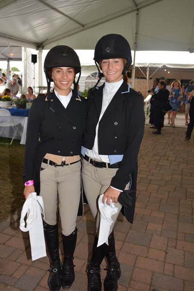 Lili,Cloe Hymotiz Hermes a junior Hunters and Jumpers. Photo by: Rose Billings/Blacktiemagazine.com
