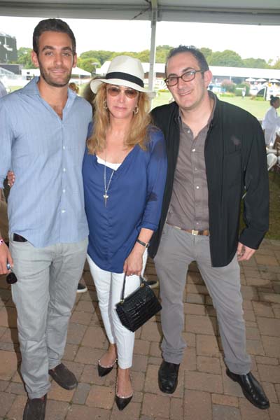 Matt, Patricia and Nick Raynes. Photo by: Rose Billings/Blacktieagazine.com
