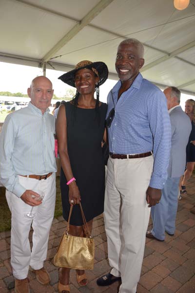 Michael Braverman, B. Smith and Dan Gasby. Photo by: Rose Billings/Blacktiemagazine.com