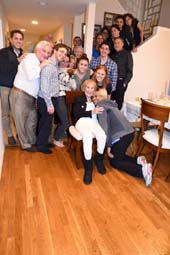 The Friers Host Holiday Dinner. Photo by: Rose Billings / Blacktiemaagzine.com