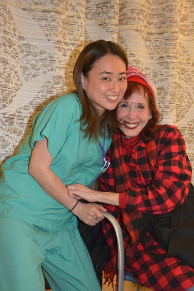Toko Sayuri and Rose Billings.  Photo by:  Rose Billings/Blacktiemagazine.com