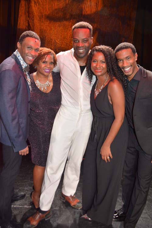 Jarran Muse, Ladonna Burns, JL Williams, Gia McGlone, Justin Prescott . Photo by: Rose Billings/Blacktiemagazine.com