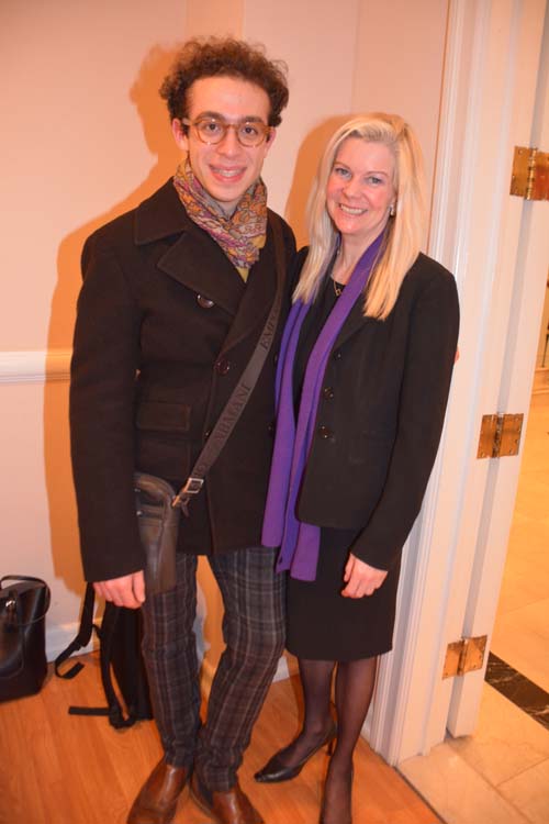 Nicolas Namoradze and Lisa Nilsson Levin. Photo by: Rose Billings/Blacktiemagazine.com