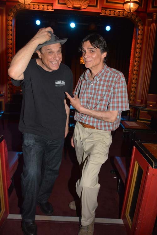 Jon Fredo (Star Imagine Dat) and Gene Castle General Manager Stage 72 The Triad. Photo by: Rose Billings/ Blacktiemagazine.com