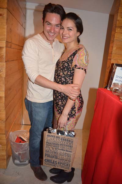 Drew Ledbetter and Turnia . Photo by: Rose Billings/Blacktiemagazine.com