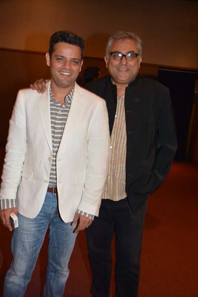 Sharat Katriya (Director of Closing Night Film (My Big Fat Indian Bride) and Aseem Chhabra. Photo by: Rose Billings/Blacktiemagazine.com
