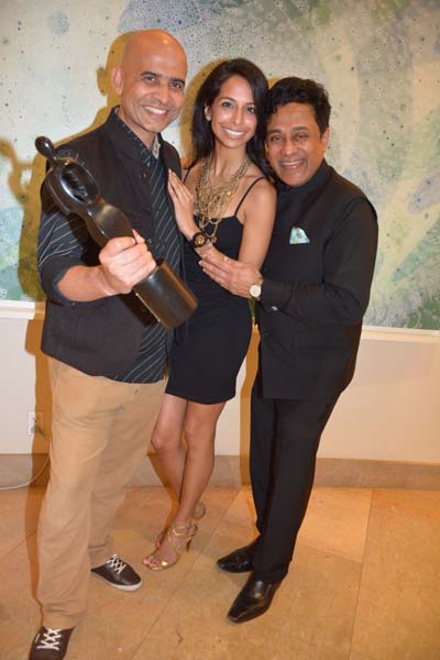 Manoj Nitharwal -- Best Film (short fiction ) SEEK AND HIDE, NOORJEHAN - granddaughter of Bollywood music composer NAUSHAD ALI and ,Hesh Sarmalkar - Actor and grand nephew of V. Shantaram