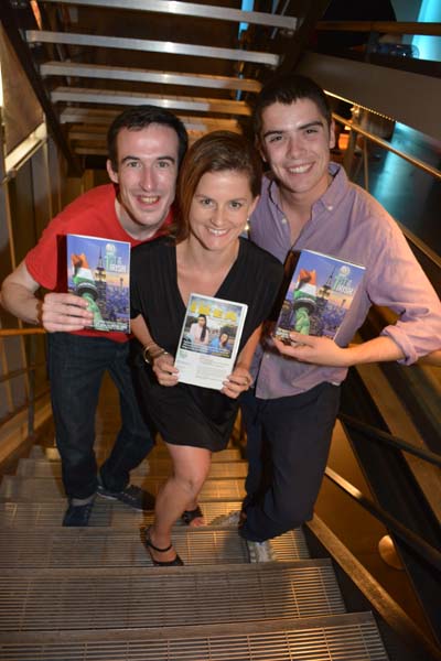 Ciaran Nolan, Georgina McKevitt and Sean Doyle. Photo by: Rose Billings/Blacktiemagazine.com
