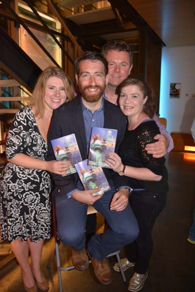 Marie O' Regan, Colm O' Regan (Irish Comedian), George Heslin Origin Theatre Company. Photo by: Rose Billings/Blacktiemagazine.com