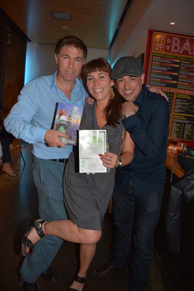 Tim Rudey, Camile Donagan and Tony Devlin. Photo by: Rose Billings/Blacktiemagazine.com