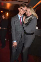 Cole Rumbough, Leah Rumbough. Photo by: Rose Billings/Blacktiemagazine.com