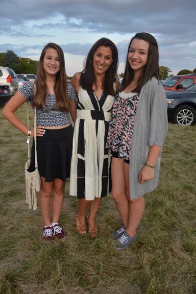 Christiana Corporon (daughter), Yvette Corporon author When The Cypress Whispers and Paige Ussery. Photo by: Rose Billings/Blacktiemagazine.com