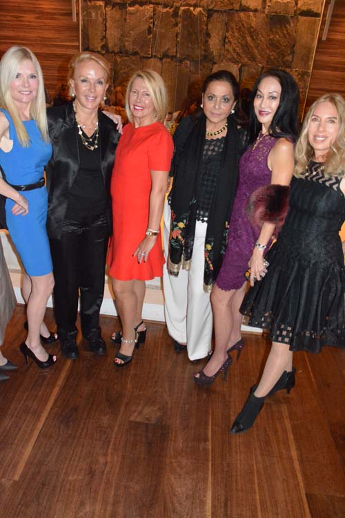 Colleen Rein, Nurit Kahane Haase, Lucia Hwong Gordon and Lauren Lawrence. Photo by: Rose Billings/Blacktiemagazine.com
