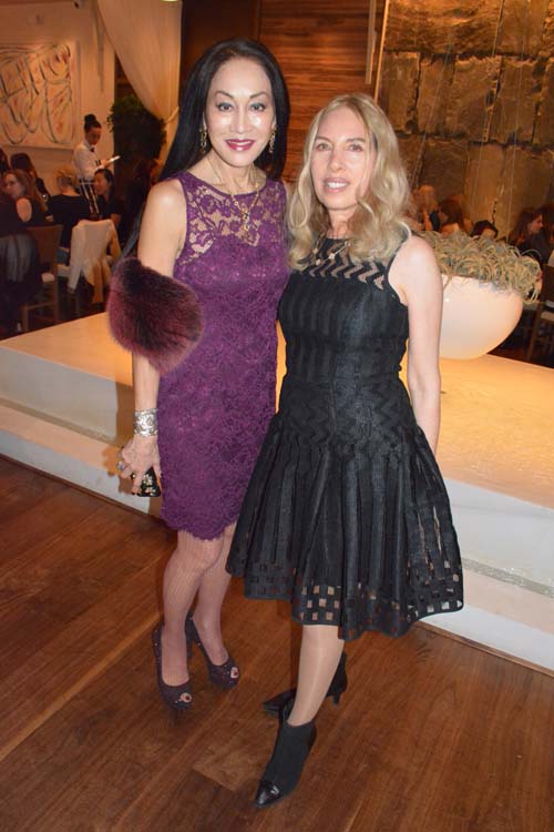Lucia Hwong Gordon and Lauren Lawrence. Photo by: Rose Billings/Blacktiemagazine.com