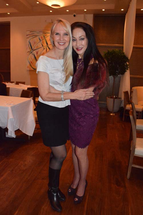 Sara Haerbert Galloway and Lucia Hwong Gordon. Photo by: Rose Billings/Blacktiemagazine.com