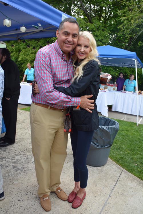 Don Peebles &Katrina Peebles . Photo by: Rose Billings/Blacktiemagazine.com