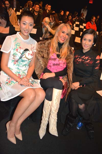 Karen Hu ,Tracy Stern and Ida Liu. Photo by: Rose Billings/Blacktiemagazine.com