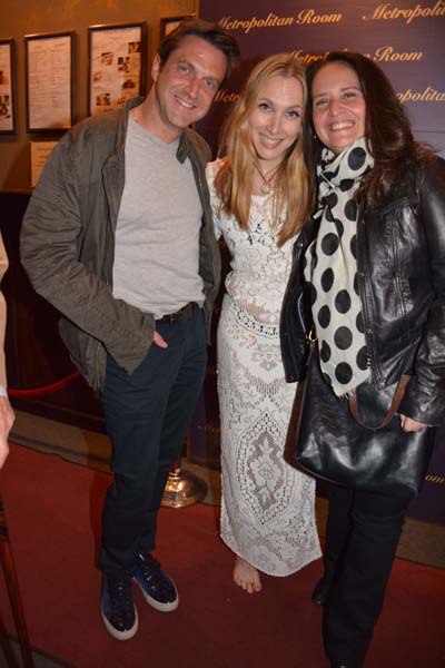 Raul Esparza, Lauren Fox and Michele Esparza. Photo by: Rose Billings/Blacktiemagazine.com