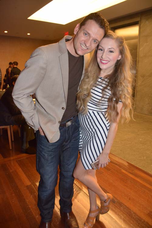 Glen Steven Allen and co star Jillian Gottlieb loved your performance. Photo by: Rose Billings/Blacktiemagazine.com