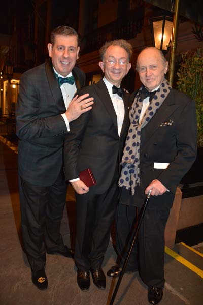 Chris Poe, President of The National Arts Club, William Ivey Long and Mario Buatta. Photo by: Rose Billings/Blacktiemagazine.com