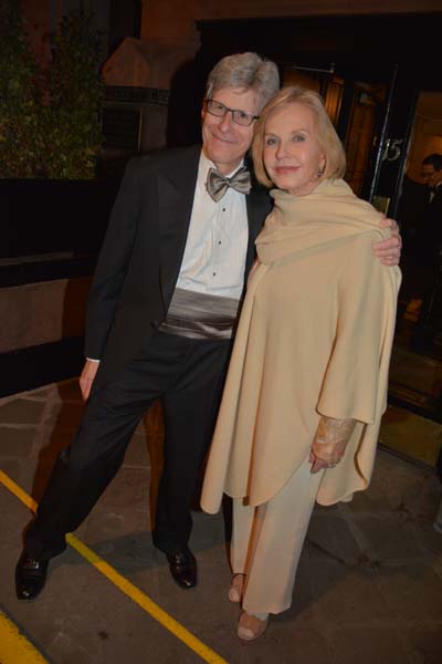 Theodore Chapin and Pia Lindstrom. Photo by: Rose Billings/Blacktiemagazine.com