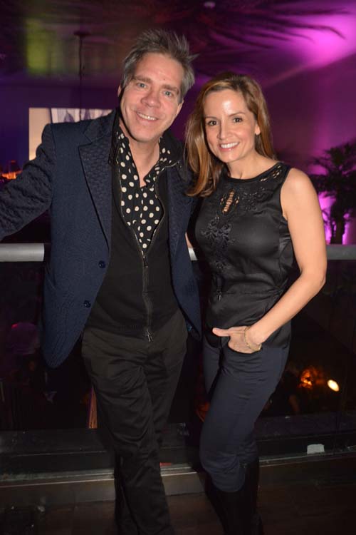 Andy Hilfiger and his lovely wife.  Photo by:  Rose Billings/Blacktiemagazine.com