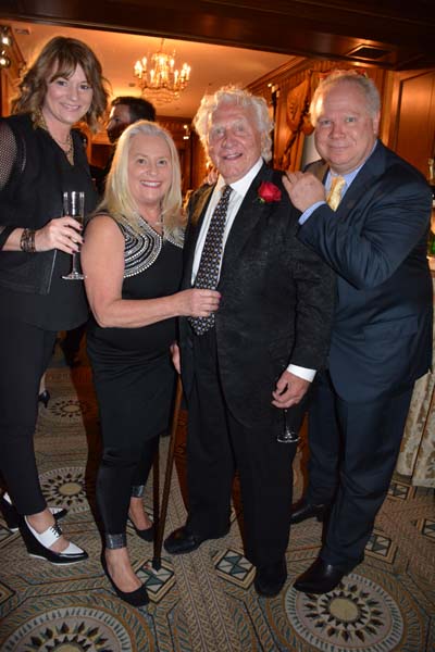 Elizabeth Cier, Claire & Joe Sirola, and Gary Springer.  Photo by:  Rose Billings/Blacktiemagazine.com