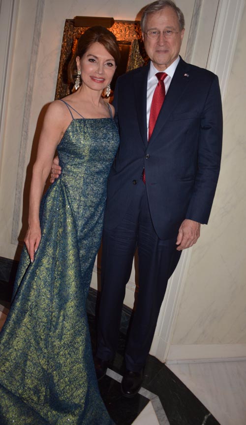 Jean Shafiroff and Ed Cox.  Photo by:  Rose Billings/Blacktiemagazine.com
