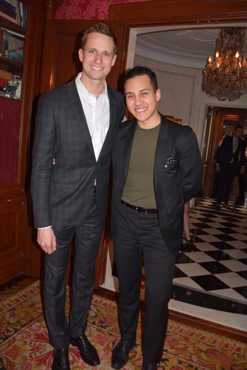 Erik Bottcher and Jeffrey Thompson.  Photo by:  Rose Billings/Blacktiemagazine.com