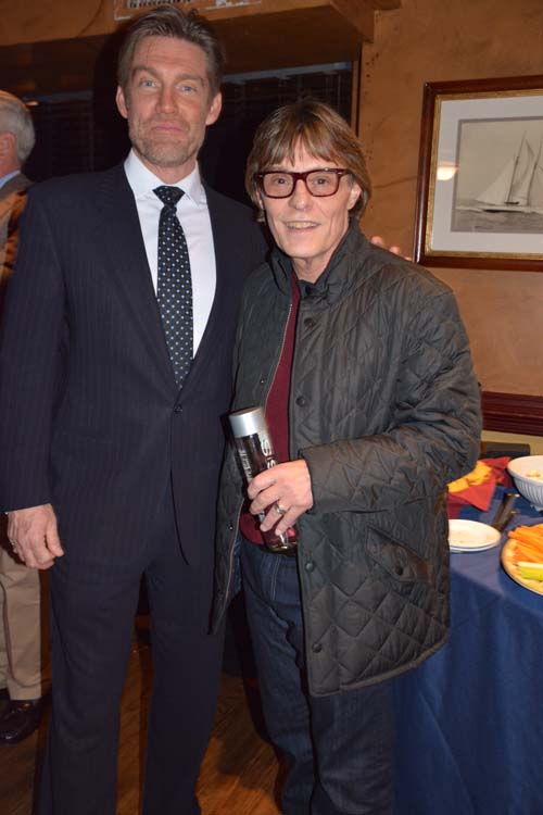Judson Mills with Patrick Christian. Photo by: Rose Billings/Blacktiemagazine.com