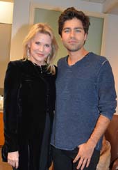 Patricia Duff (Founder/CEO The Common Good) and actor Adrian Grenier. Photo by: Rose Billings/Blacktiemagazine.com