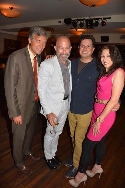Bruce Dimpflmaier, Clint Bond Jr., Daniel M.Posener and Valerie Smaldone. photo by Rose Billings/Blacktiemagazine.com
