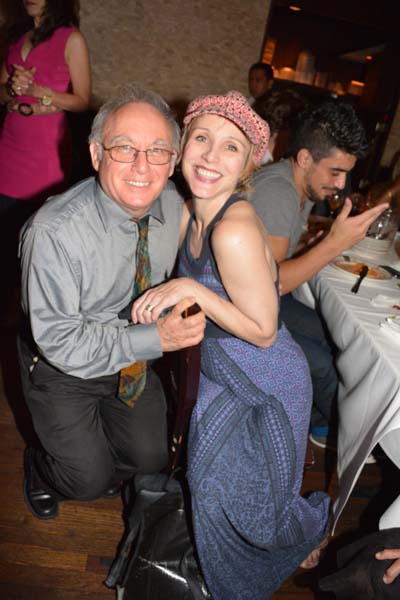 Harry Duhl and Charlotte D'Amboise. photo by Rose Billings/Blacktiemagazine.com