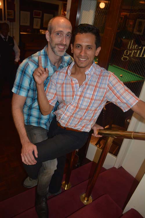 David Auxier-Loyola and Carlos Auxier-Loyola. Photo by: Rose Billings/Blacktiemagazine.com