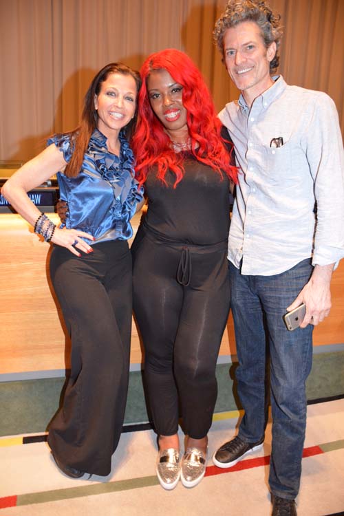 Wendy Diamond, Princess Shaw and Peter Twyman.  Photo by:  Rose Billings/Blacktiemagazine.com