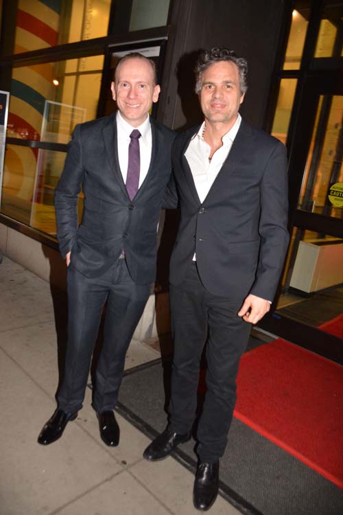 &nbsp;Issac Zablocki (Director of Reel Abilities) and The wonderful actor Mark Ruffalo.  Photo by:  Rose Billings/Blacktiemagazine.com
