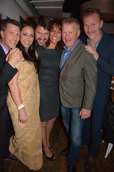 Cameron Douglas, Angela B. Thomas, Thomas Morgan,Laurie Kaman, Roger Jackson and Morgan Spurlock. Photo by; Rose Billings/Blacktiemagazine.com